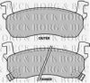 BORG & BECK BBP1270 Brake Pad Set, disc brake